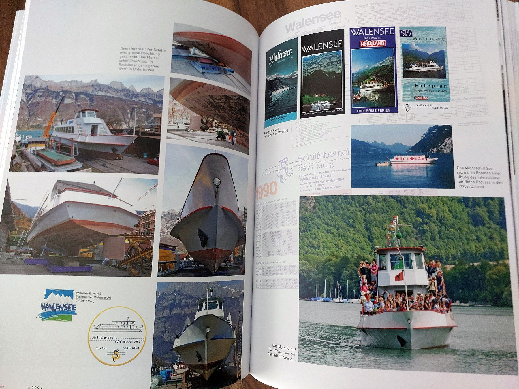 Bücher: 175 Jahre Walensee-/Linth-Schifffahrt 1837-2012 – Gebraucht aus Schönenwerd von Steidi 7
