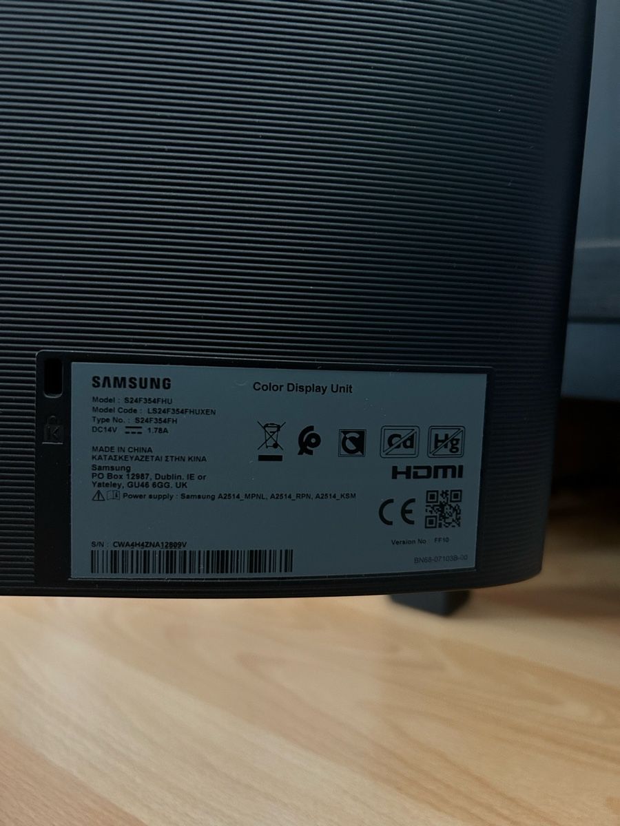 Samsung Monitor: Samsung Monitor – Usato da Hagendorn venduto da Veralda 1