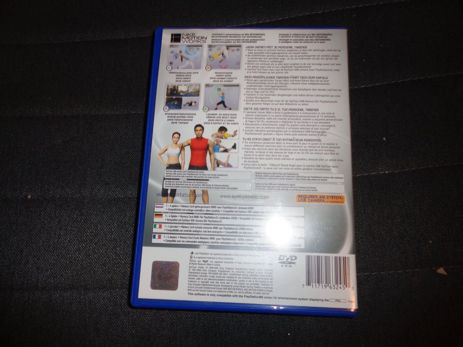 Jeux: EyeToy - Kinetic PS2 – D'occasion à Olten par Disc-Ausverkauf 2