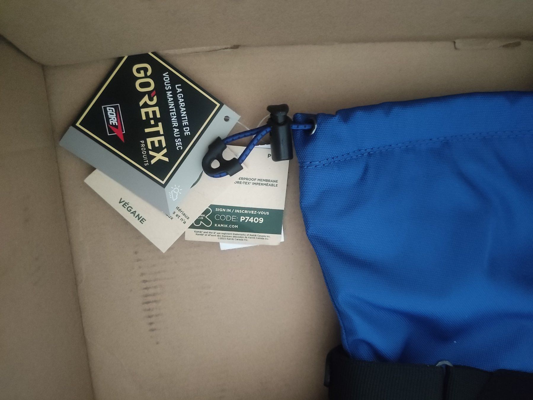 Scarpe da uomo: Neu kamik Gore tex gr 37 – Nuovo e nell'imballaggio originale da Dagmersellen venduto da L.Ga. 1