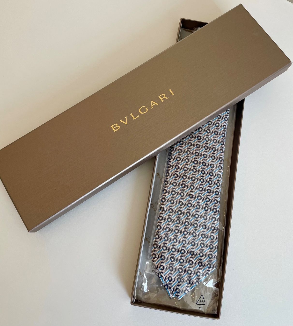 Bulgari Cravatte: Bulgari Krawatte (100% Seide) – Nuovo e nell'imballaggio originale da Basel venduto da Ch2005 7