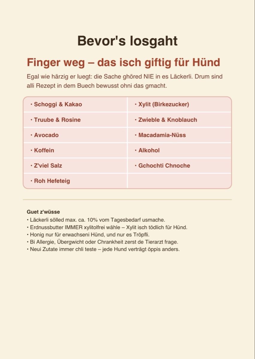 Abbigliamento: Hundekochbuch – Nuovo e nell'imballaggio originale da Einsiedeln venduto da gia_2mmx 1