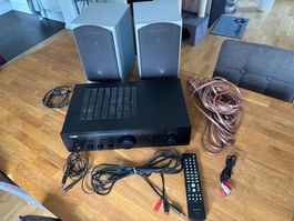 Denon PMA-500AE Verstärker + ELAC BS 103.2 Boxen guter Zust.