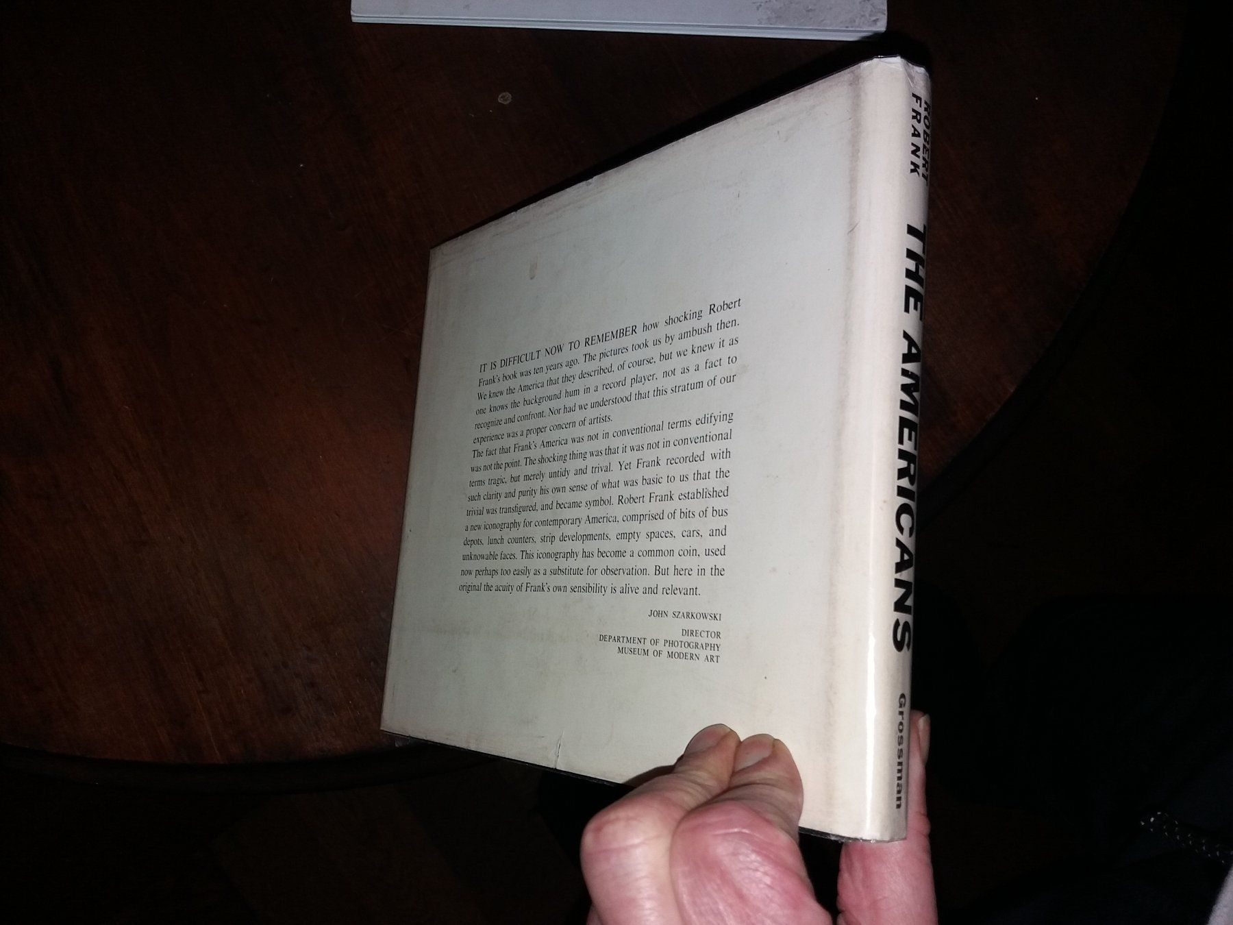 Libri: FOTOKLASSIKER Robert Frank Americans kupfertiefdruck 1969 – Usato da Welschenrohr venduto da Regool 1