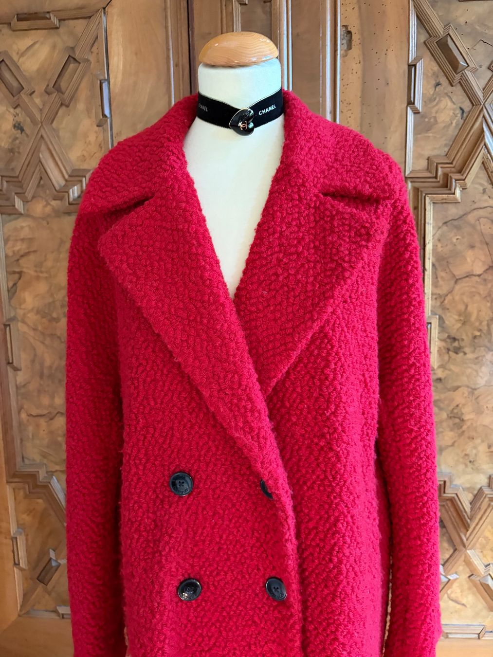Desigual Manteaux: DESIGUAL Bouclé Mantel  Größe L – D'occasion à Interlaken par Bona55 4