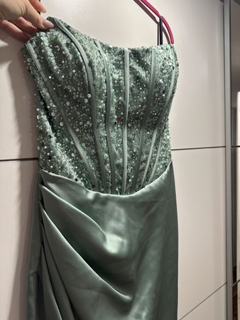 Festliches Abendkleid/Ballkleid, mintgrün, Grösse 40