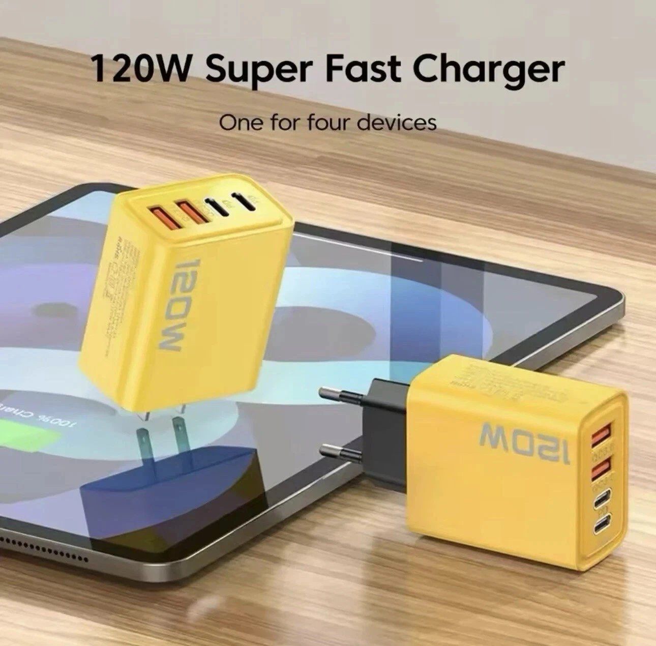 Unità & Adattatore: iphone 120W USB C Schnellladegerät  QC 3.0 & PD Fast – Nuovo (secondo la descrizione) da Kirchdorf AG venduto da Lionstein 5