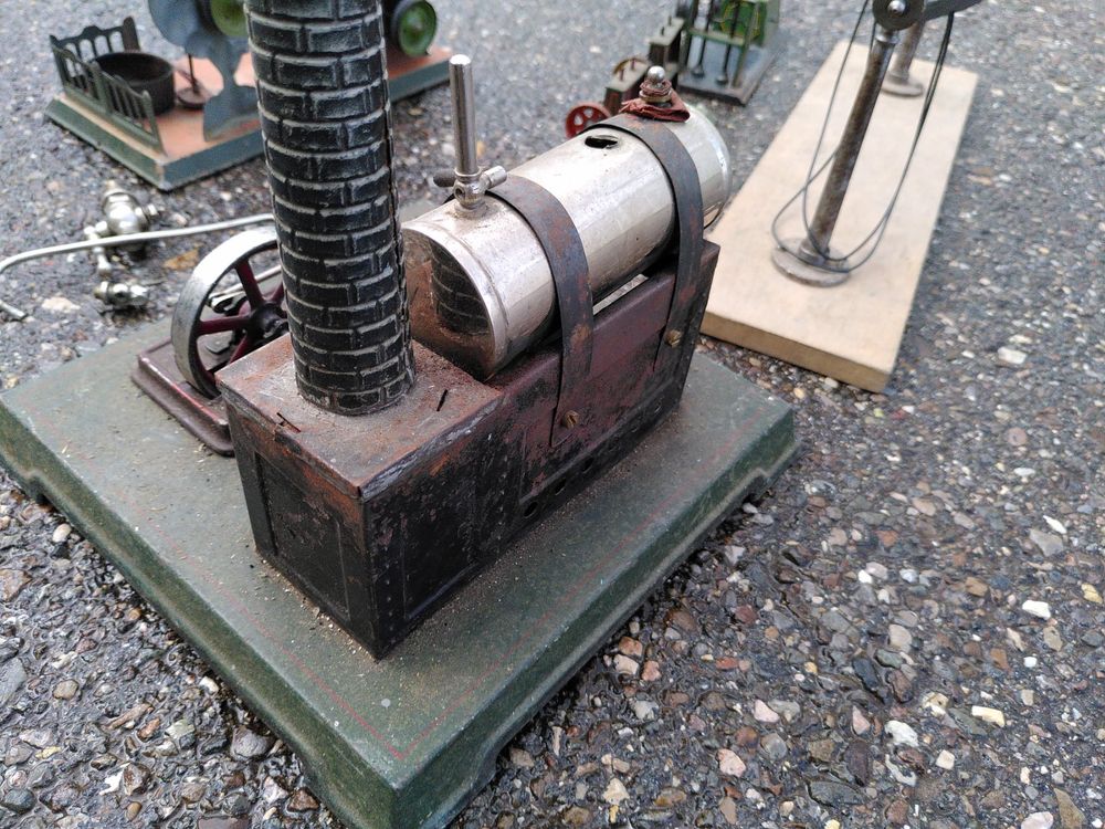 Ancienne Machine à Vapeur Mamod England, Horizontale N°683/2, Années 1930/40