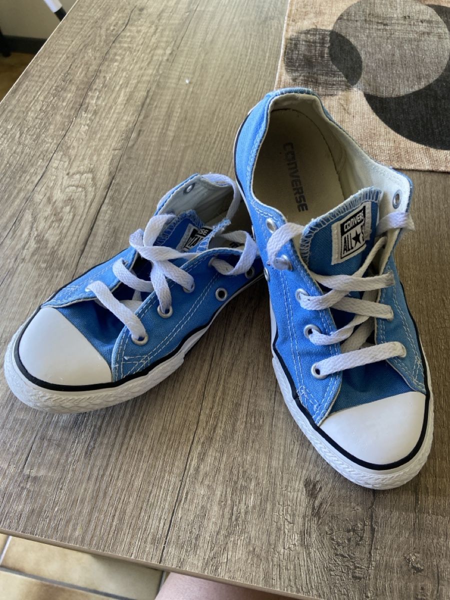 Converse Schuhe für Jungen: Basket Converse 34 - bleue – Gebraucht aus Sornard (Nendaz) von delezedoris