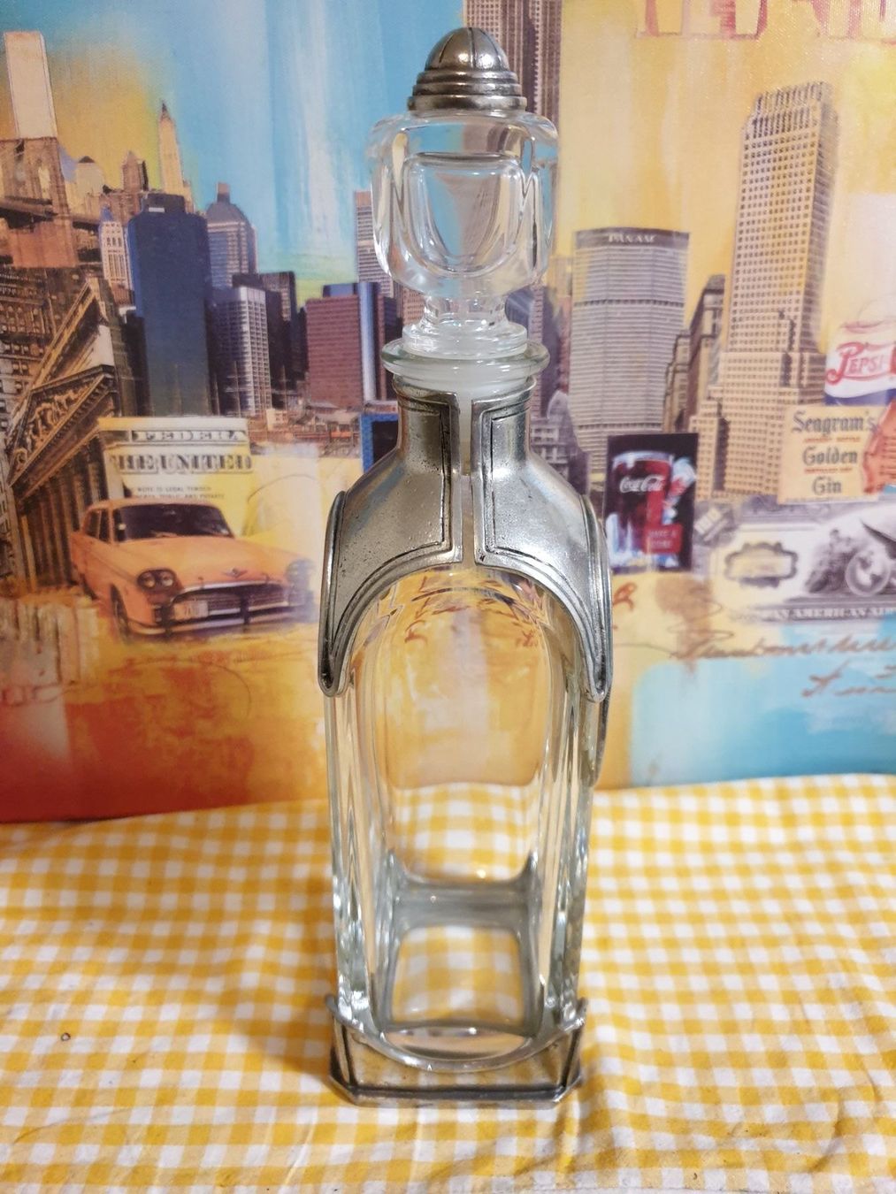 Altro: Schnaps Flasche  mit Zinn – Usato da Olten venduto da Marsmobil 1