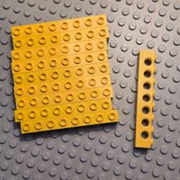 Lego 10x Lochbalken 1x8 (3702)
