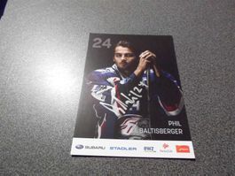 ZSC-Autogrammkarte Phil Baltisberger 24, 2015/2016
