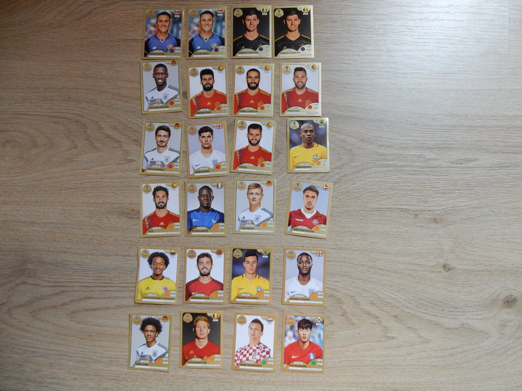 Panini Carte collezionabili: Panini WM 2018 24 Stk. – Usato da Schangnau venduto da mandige