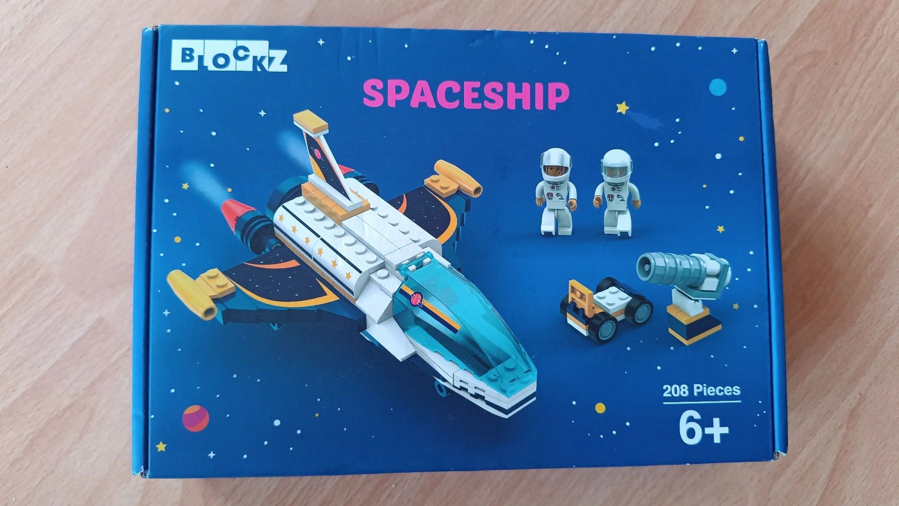 Kit di costruzioni: spaceship BlockZ / Kinder/ 6+ / 208 Teile – Nuovo e nell'imballaggio originale da Flims Dorf venduto da ali_8n8q