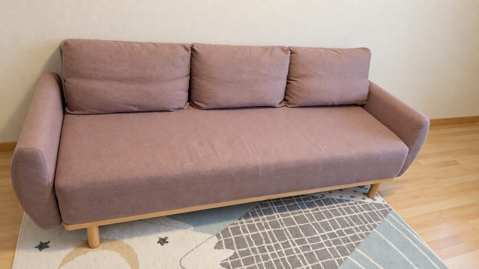 Divani: IKEA GRUNNARP 3er-Bettsofa, Gunnared hell braunrosa – Usato da Wittenbach venduto da Efe21 1