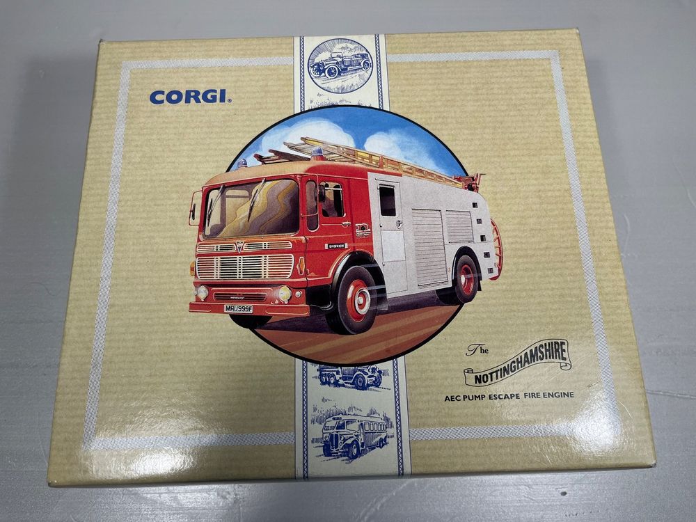Coffret Pompiers CORGI – Miniatures Collection – Réf C64 – Fabrication UK