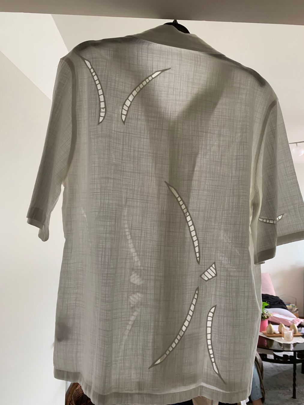 Zara Camicie: ZARA Weiss Sommer Hemd mit Cut-Outs Grösse S – Nuovo (secondo la descrizione) da Birsfelden venduto da alex4127 2