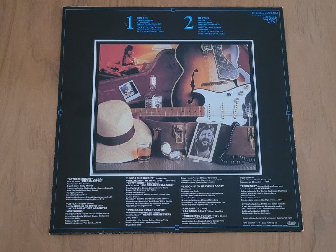 Vinyles: LP  Eric Clapton – D'occasion à Martigny par MZ-67 1