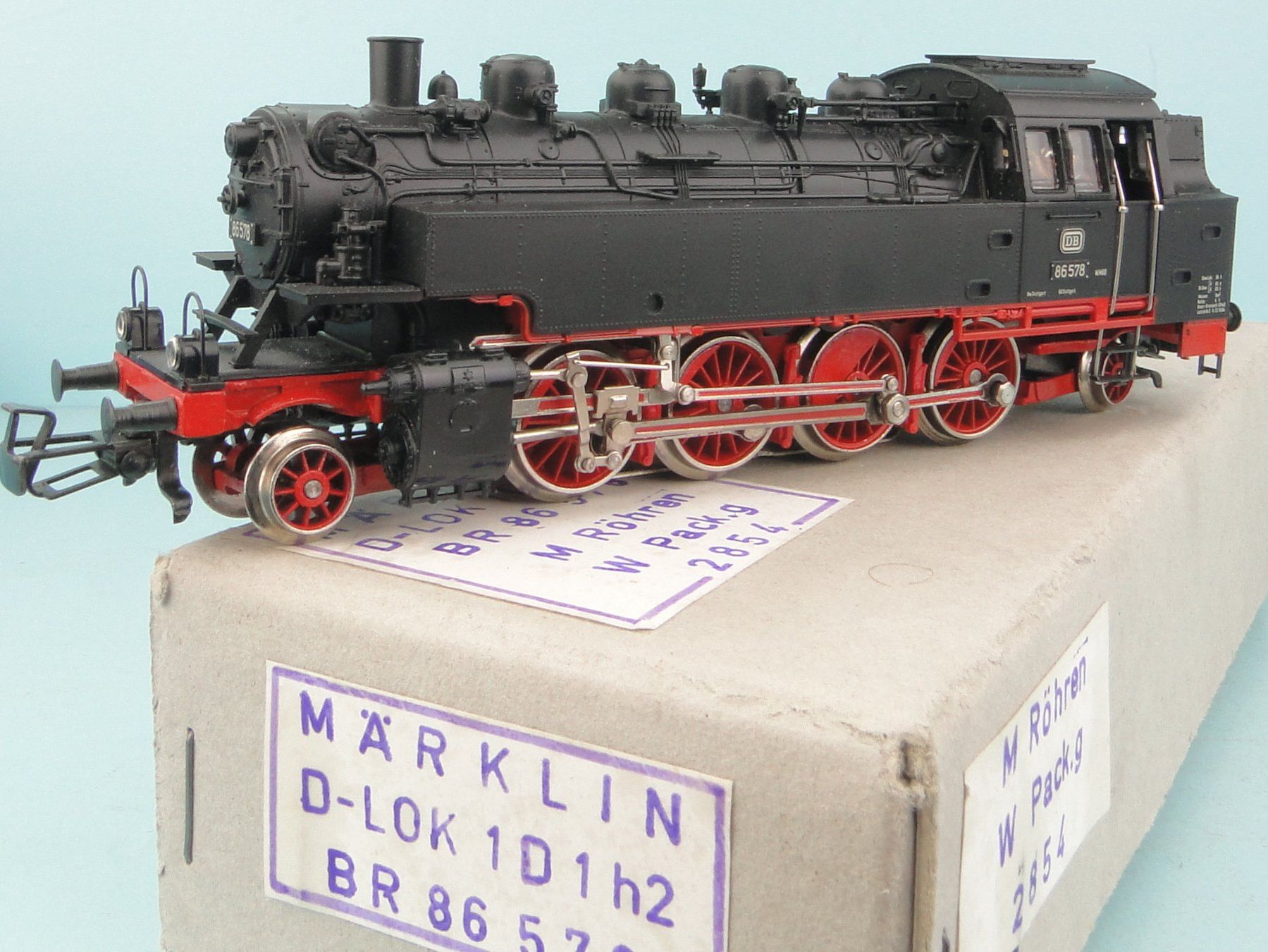 Märklin Modelleisenbahnen: Märklin AC H0 Dampflok BR86 – Gebraucht aus Bülach von cann11