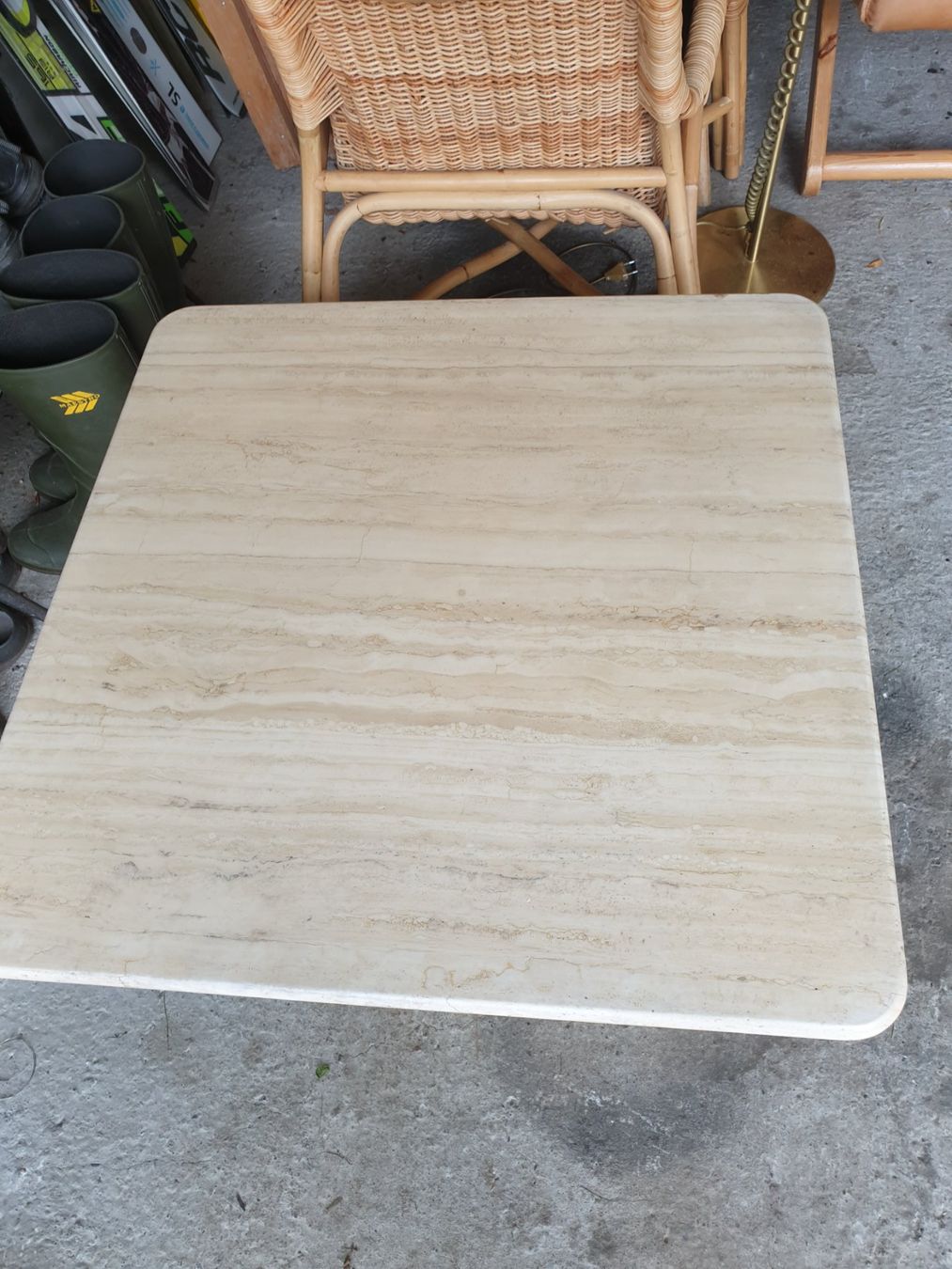 Tables: Travertin Coffee Tabel – D'occasion à rebstein par spacy73 4