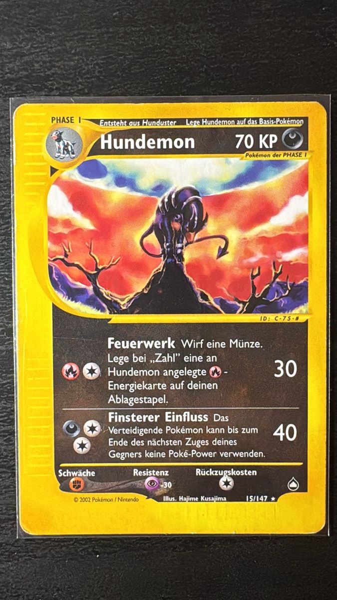 Pokémon Carte collezionabili: Deoxys Ex Deoxys & Hundemon Aquapolis  – Usato da Belprahon venduto da Rob_ain 3