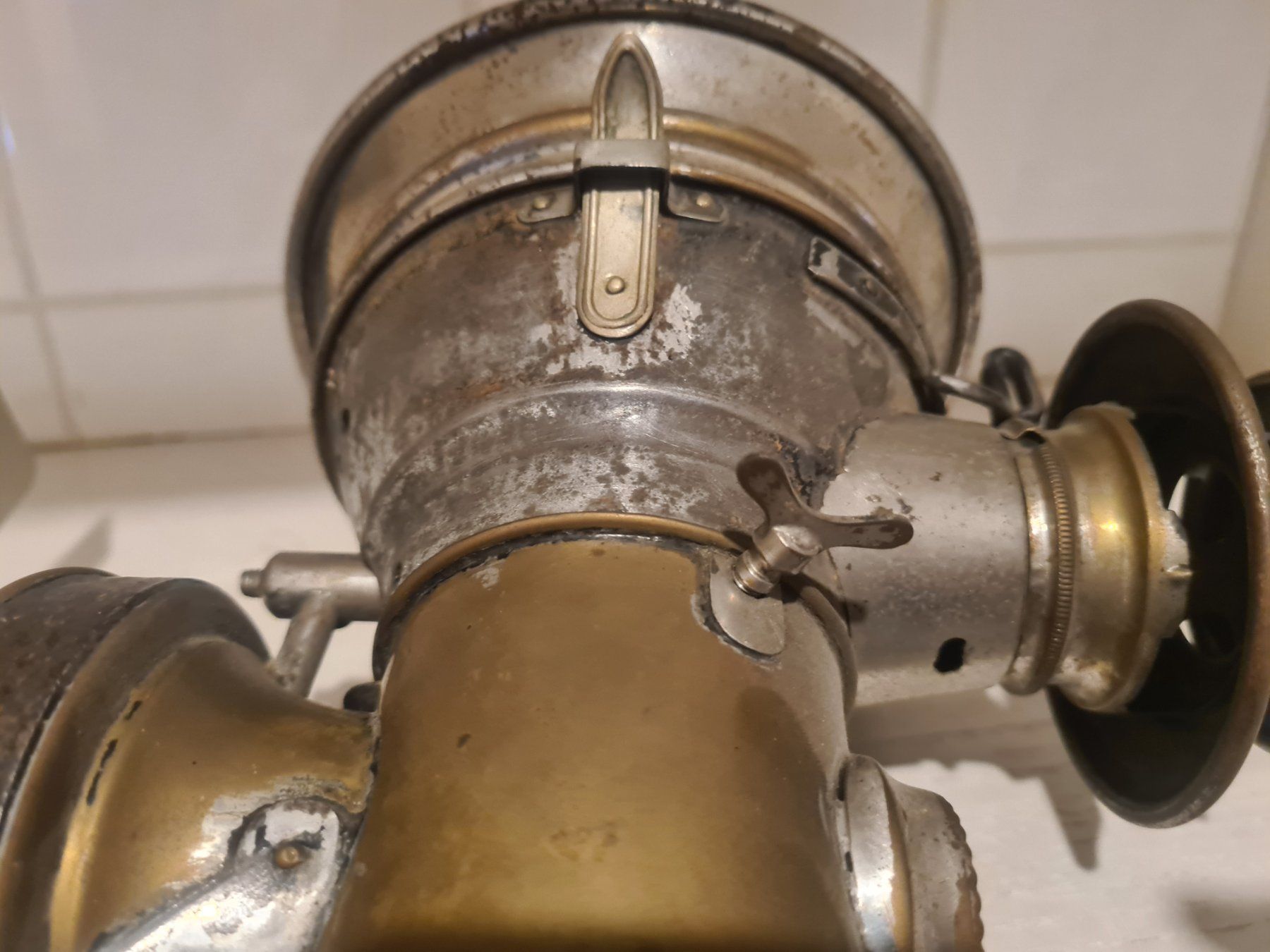 Fari: PHARE  MOTO  PRE-WAR  GERMANIA  RARE  OLDTIMER  VINTAGE – Usato da Bellevue venduto da BURGOLMANIA 8