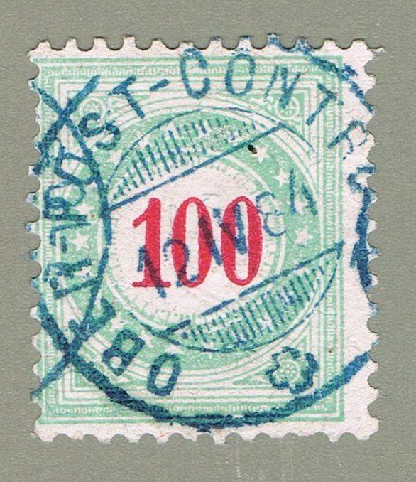 Alle Briefmarken: Nachporto 21 AK – Gebraucht aus Biberstein von Jura39