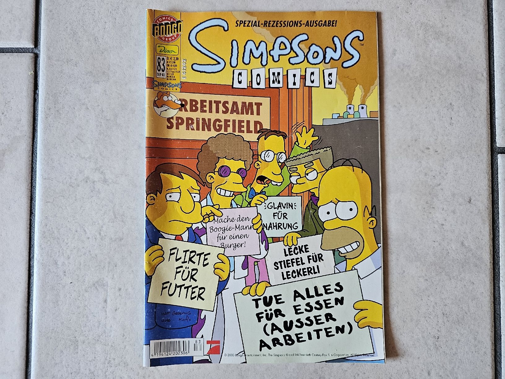 Fumetti: Simpsons Comic  -  Heft #83 – Usato da Schneisingen venduto da backstore24
