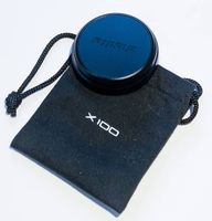 Lens cap black pour Fuji X-100 S/T/F métal