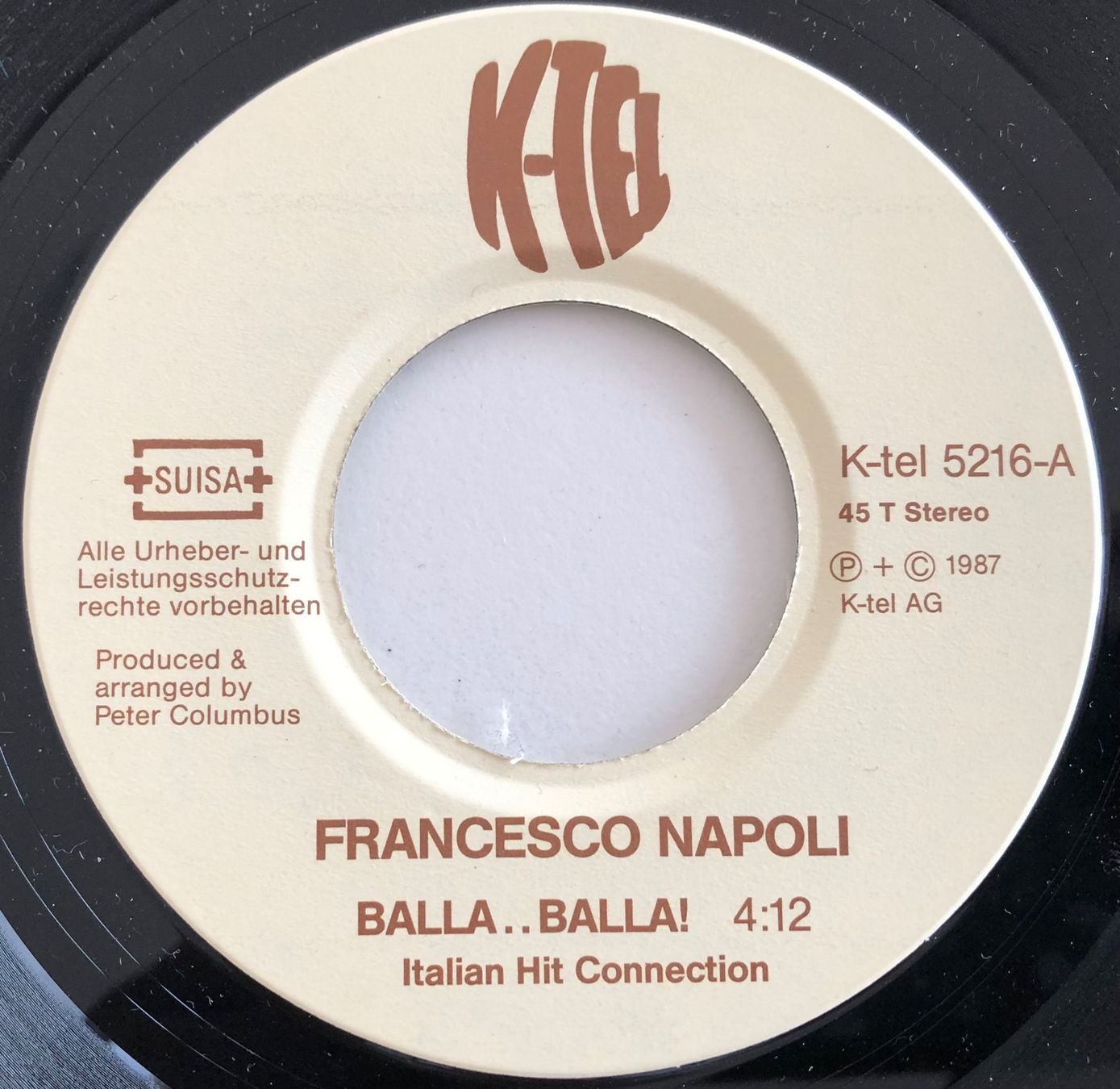 Schallplatten: FRANCESCO NAPOLI - BALLA...BALLA! – Gebraucht aus Poliez-Pittet von Newtown-Records 2