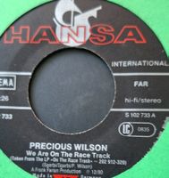 Vinyl Single Precious Wilson - We Are On The Race Track
