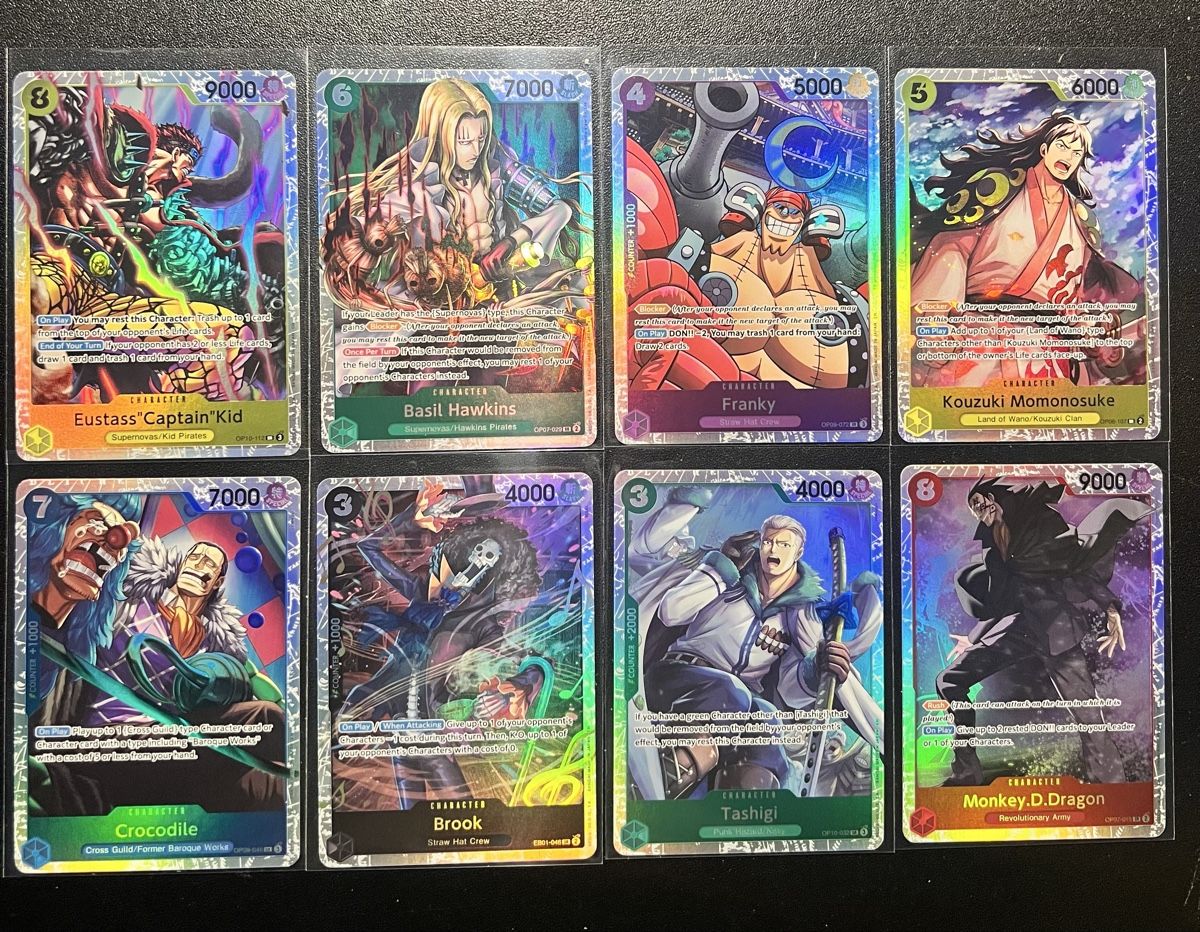 Carte collezionabili: One Piece Diverse SR Karten Lot 2 – Nuovo (secondo la descrizione) da Goldach venduto da Milosg3
