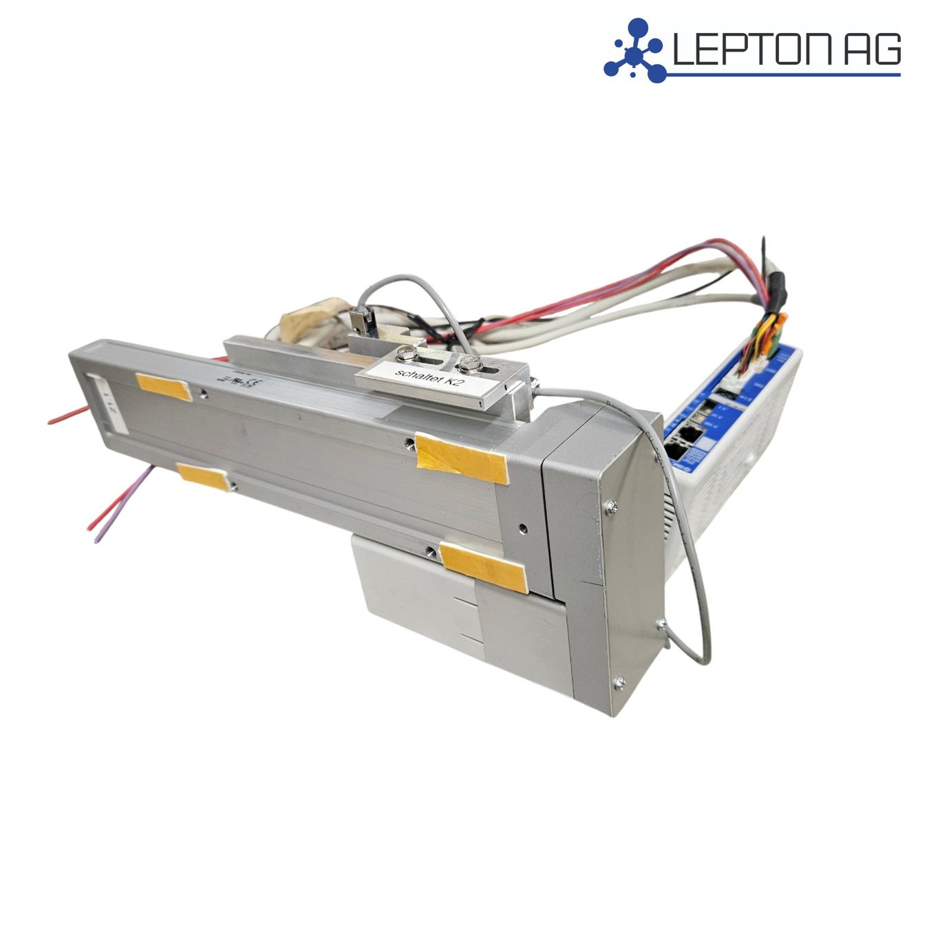 Sistema di controllo: SMC LEFS25RB-150B Linearachse + JXC918 Controller – Usato da Niederdorf venduto da LeptonAG 5