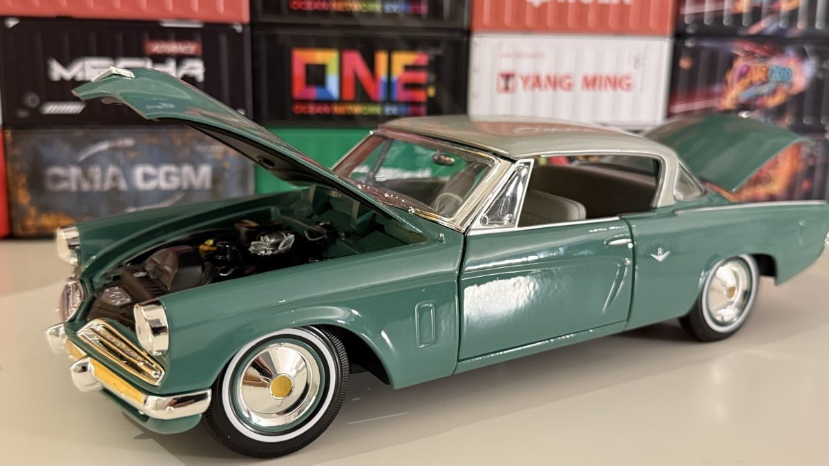 Modellini d'auto: 1955 Studebaker President Neu – Nuovo (secondo la descrizione) da Basel venduto da Zomeg 4