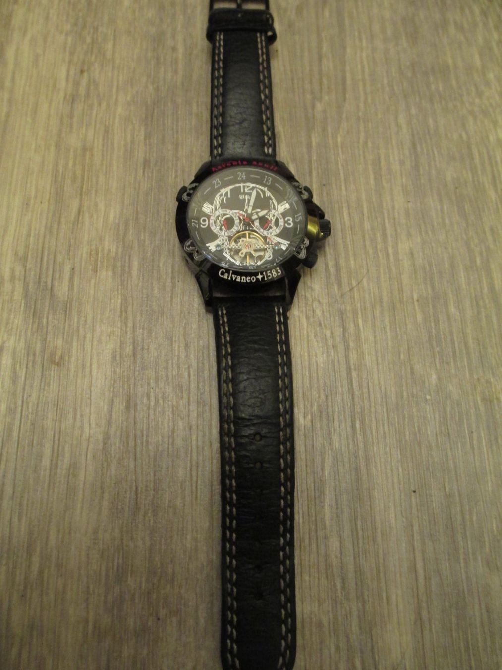 Calvaneo Uhren: Calvaneo Astonia Skull Automatik – Gebraucht aus La Heutte von franco029 2