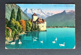 AK Chillon et la Dent du Midi