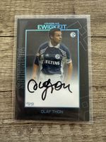 Olaf Thon Schalke ultimate dropz Oncard Autogramm /99