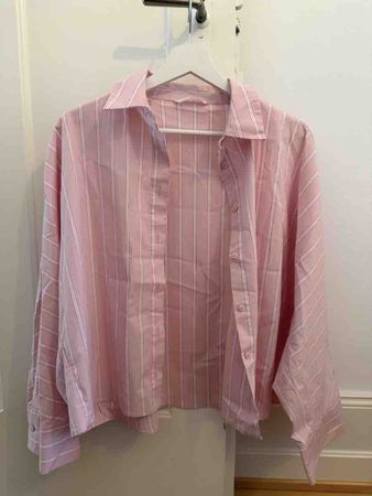Zara Hemd Damen gestreift Rosa Grösse S wie neu