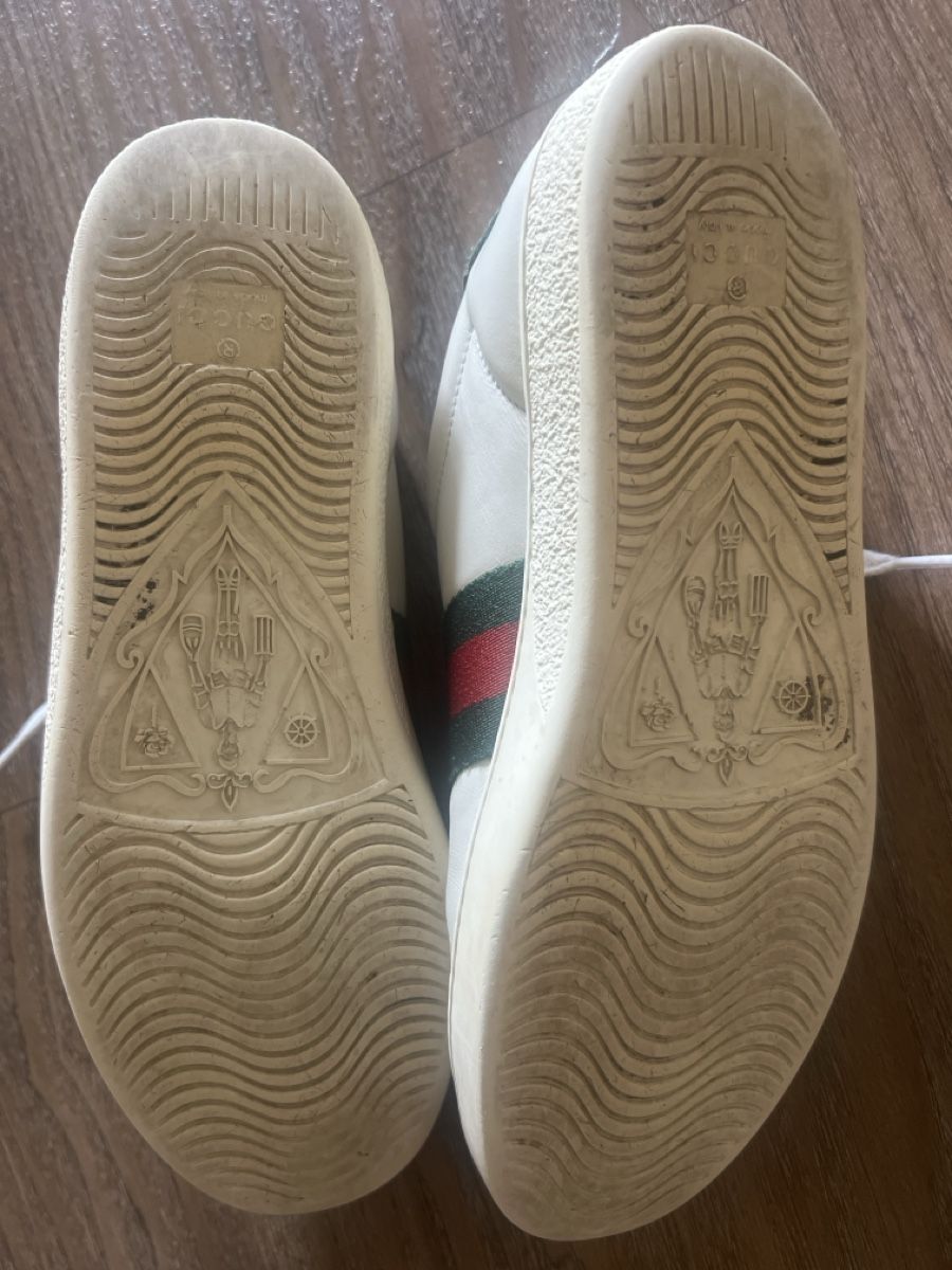 Gucci Scarpe da donna: Gucci Sneaker Leder weiss Grösse 37 gebraucht – Usato da Illnau venduto da Michele0210_ 5