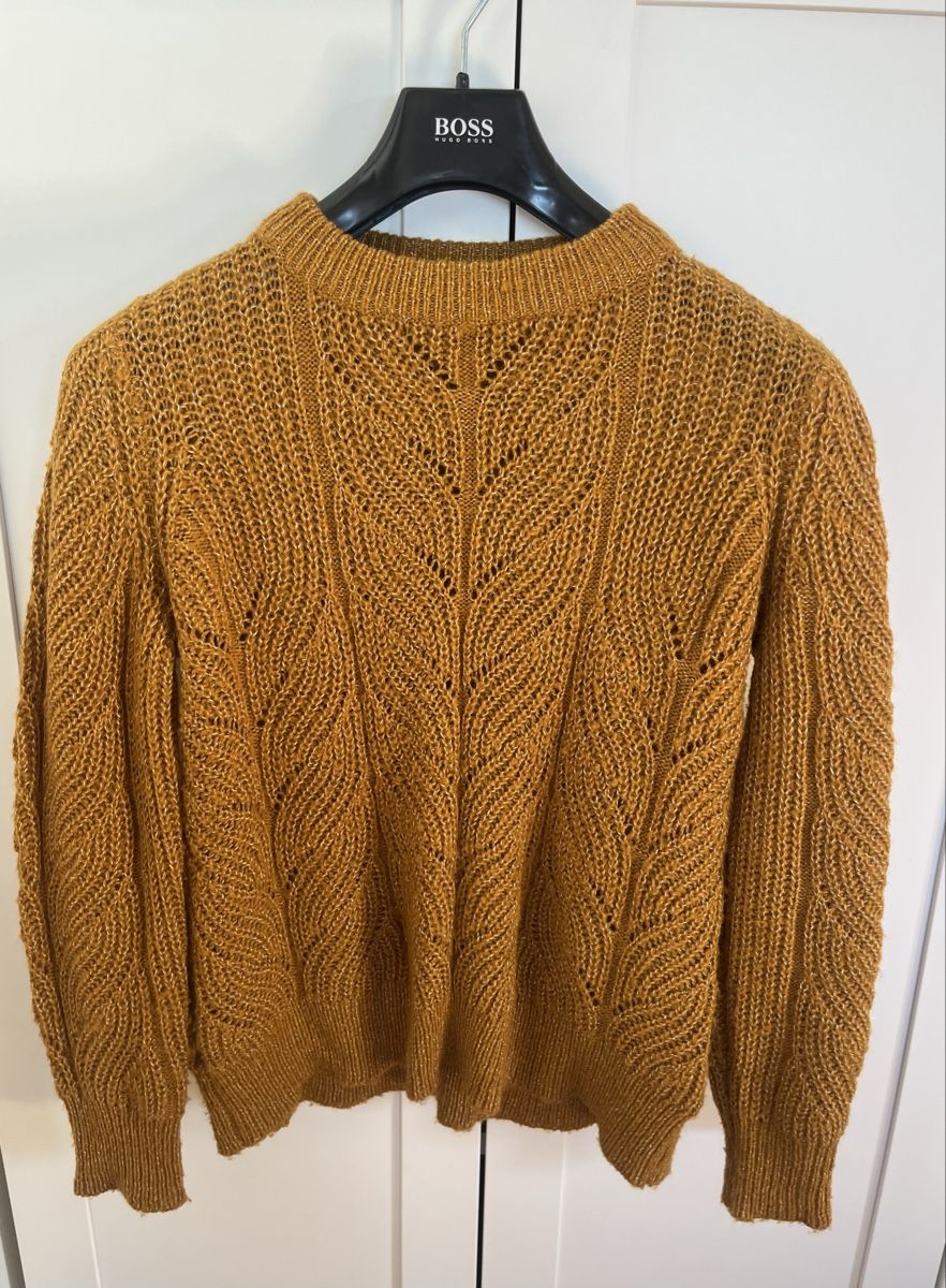 Pullover & Sweatshirts: Gelber Strick Pullover  – Gebraucht aus Gerzensee von arl_v6sb
