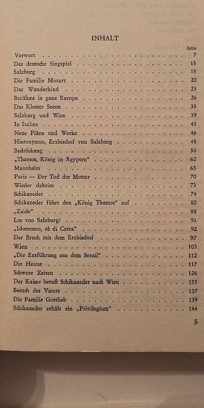 Libri: Egon Komorzynski - Mozart – Usato da Genève venduto da Somethingwicked 6