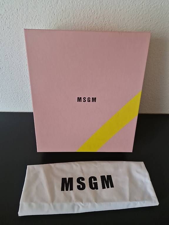 MSGM Damenschuhe: MSGM Weiße Sneaker Gr. 41  transparenter klobiger Sohle – Gebraucht aus Stüsslingen von bluenergy01 4