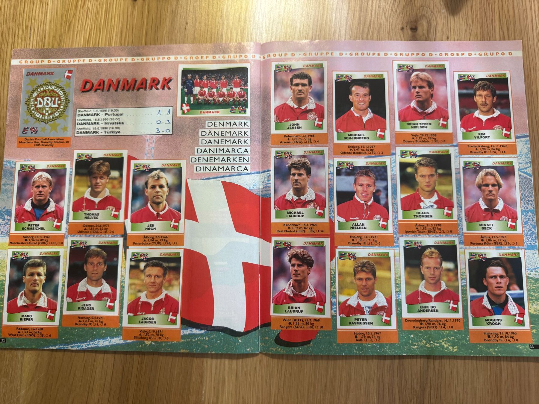 Panini Album: Album Panini Euro 96 – Usato da Bussigny venduto da Maxence10 5