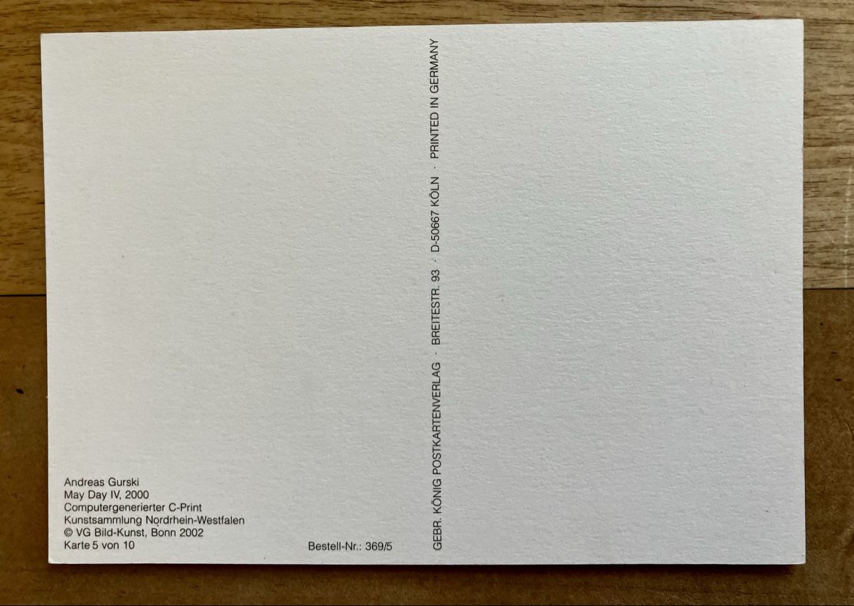 Cartes postales: AK Andreas Gurski – Neuf (Voir description) à Buchs AG par Allerleis 2