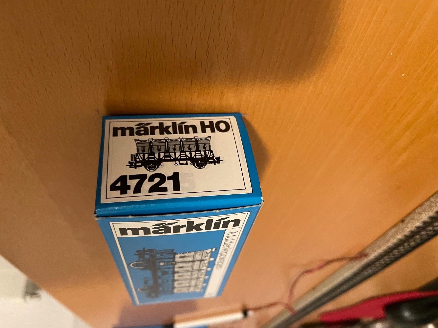Märklin Modellini di ferrovie: Märklin 4721 Muldenkippwagen – Nuovo e nell'imballaggio originale da Baden venduto da albi86 2