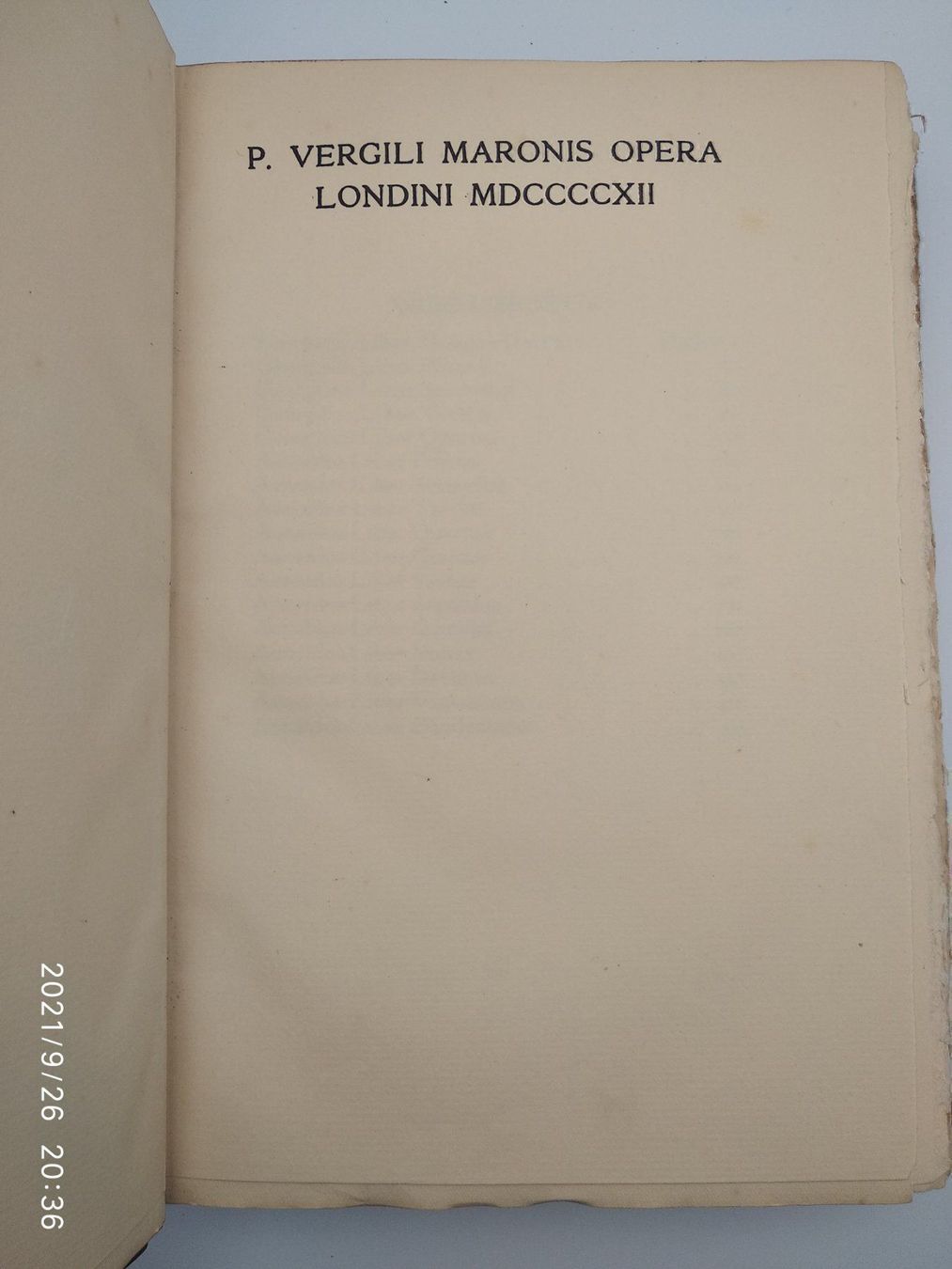 Libri: VERGIL OPERA 1912 – Usato da Goldach venduto da Gaip 6