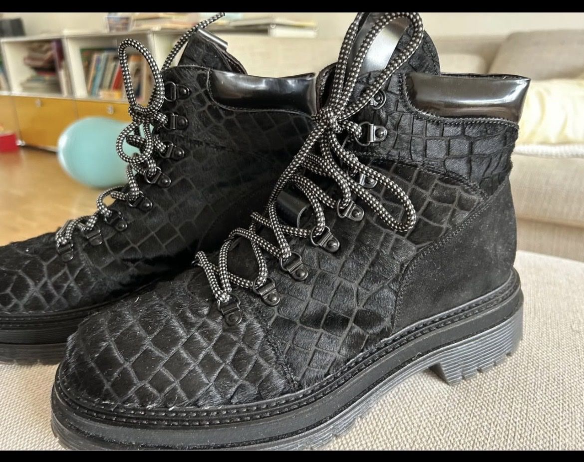Laura Bellariva Stiefel Leder Gr 41 (Neu (gemäss Beschreibung)) in ...
