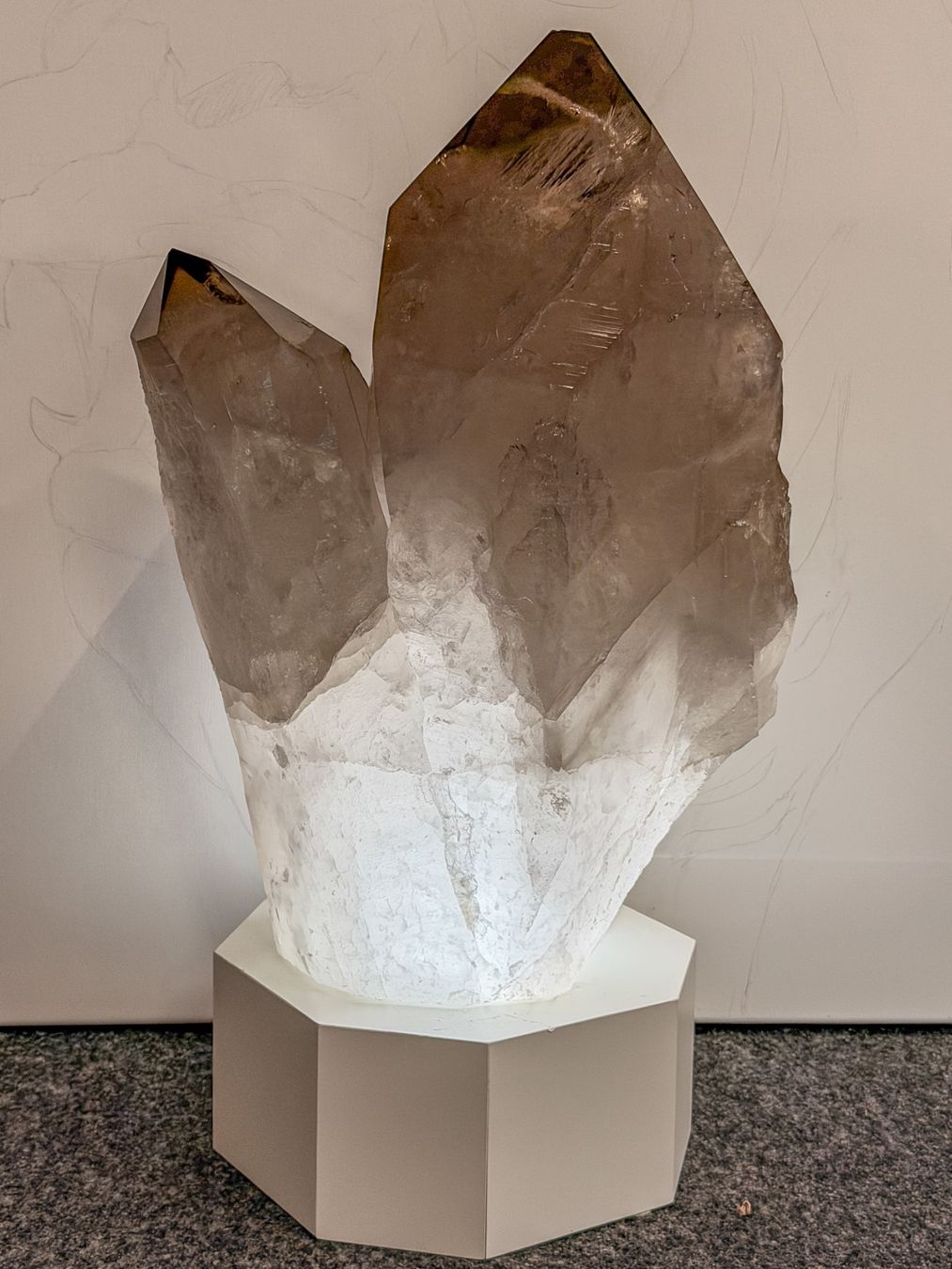 Mineralien & Heilsteine: Wunderschöner Kristall - Rauchquarz – Gebraucht aus Küsnacht ZH von Icon21