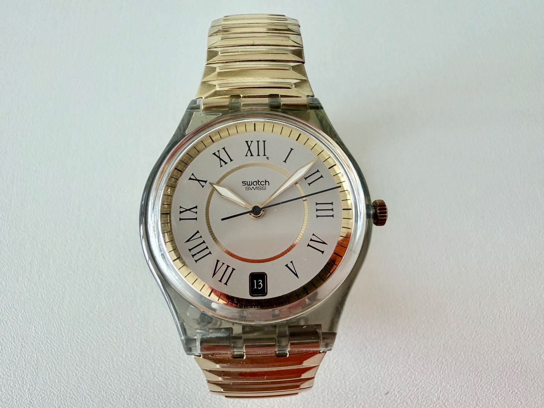 Swatch Orologi: SWATCH Gent Flex Tempo Classico, Ref.GM404, NO box & papers – Nuovo (secondo la descrizione) da Le Mont-sur-Lausanne venduto da LycaGallery 1