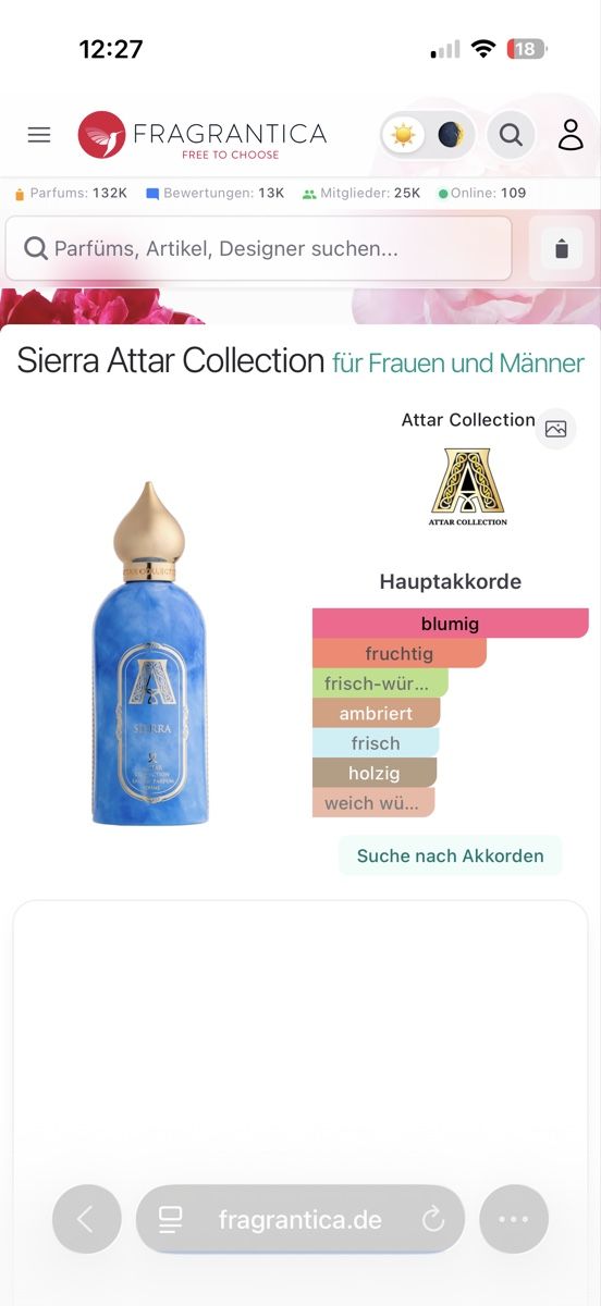 Profumi & Eau de Toilette: Attar Collection Sierra , 2 ml – Usato da Sursee venduto da nri_sbv9 1